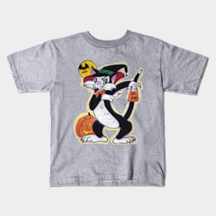 Halloween Kitty All Mine Kids T-Shirt